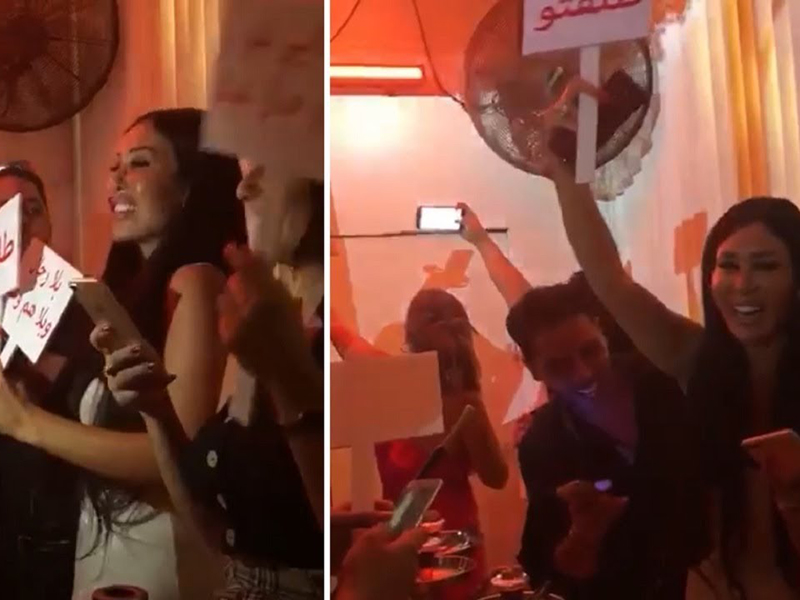 اضغط لمشاهدة الفيديو: بعد قصة حب ملتهبة، نورهان تحتفل بطلاقها!